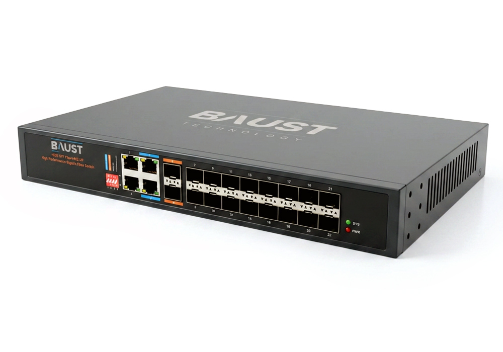 BS-18S4GL 18 Port Fiber Switch 