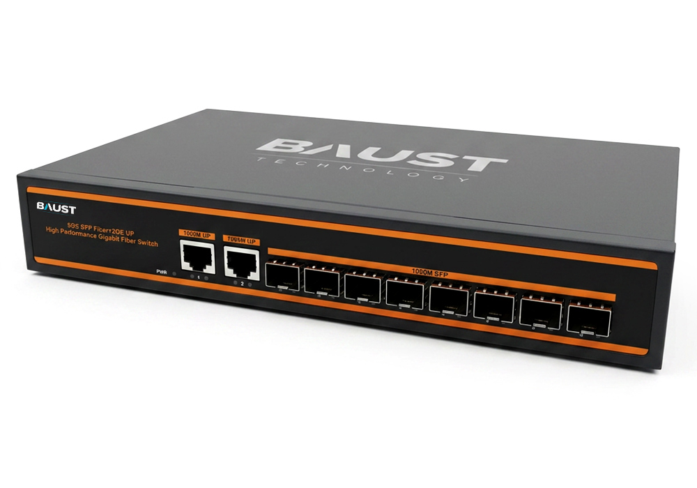 BS-8S2GL 8 Port Fiber Switch 